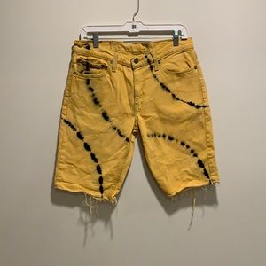 Levi dyed shorts